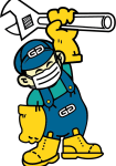 GA Official Mascot Masked